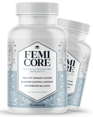 FemiCore supplement bottle